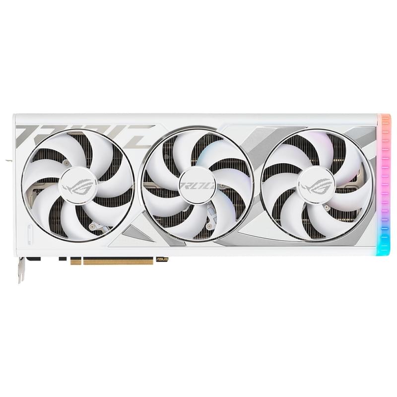 Asus ROG Strix RTX 4080 16GB 256bit/G6X (2HDMI+3DP)(ROG-STRIX-RTX4080-O16G-WHITE) бейнекартасы - фото #0, Technodom.kz