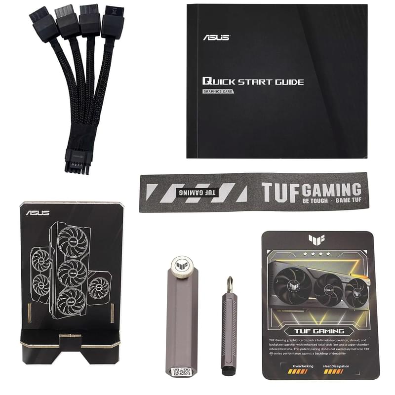Видеокарта Asus TUF Gaming RTX 4090 OC 24GB 384bit/G6X (2HDMI+3DP)(TUF-RTX4090-O24G-GAMING) - фото #9, Technodom.kz