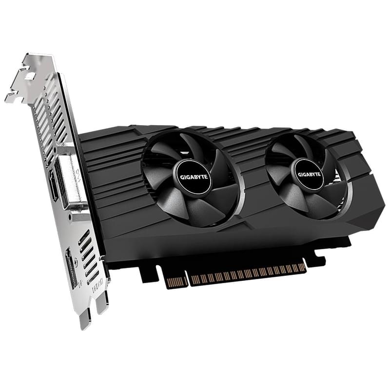 Видеокарта Gigabyte GTX 1650 Low Profile 4GB 128bit/G5 (HDMI+DVI-D)(GV-N1650D5-4GL) - фото #0, Technodom.kz