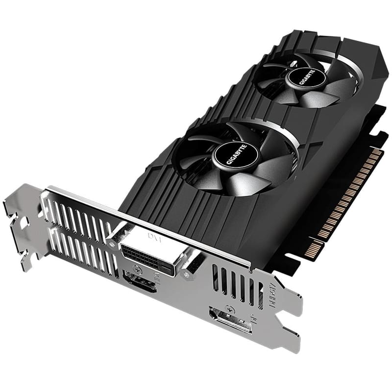 Видеокарта Gigabyte GTX 1650 Low Profile 4GB 128bit/G5 (HDMI+DVI-D)(GV-N1650D5-4GL) - фото #1, Technodom.kz