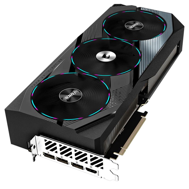 Видеокарта Gigabyte RTX 4070Ti Aorus Elite 12GB 192bit/G6 (HDMI+3DP)(GV-N407TAORUS E-12GD) - фото #2, Technodom.kz