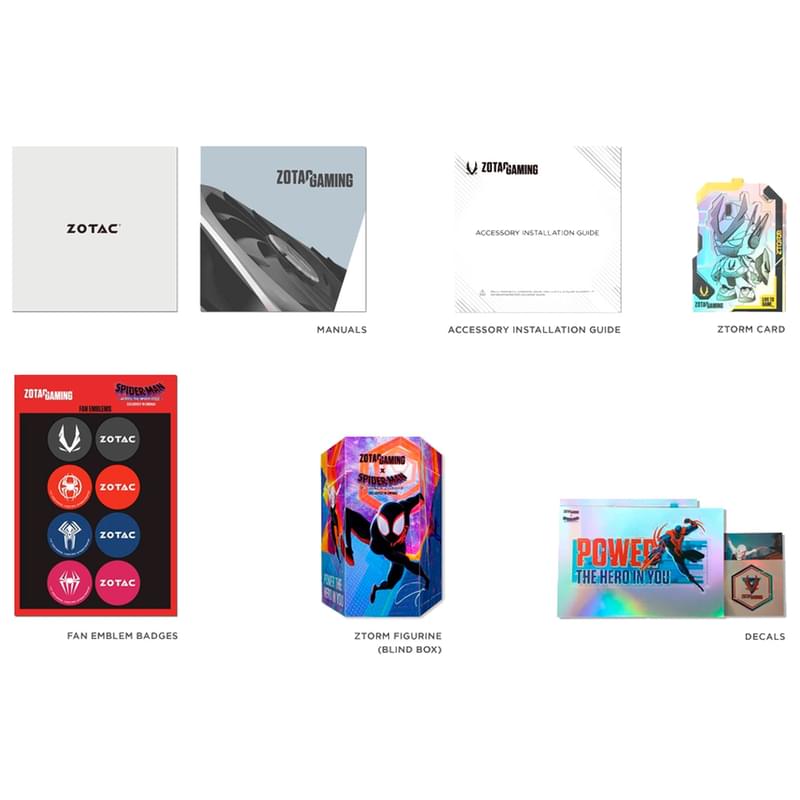 Видеокарта ZOTAC Gaming RTX 4060 OC SPIDER-MAN: Across the Spider-Verse Bundle 8GB 128bit/G6 (ZT-D40600P-10SMP) - фото #7, Technodom.kz Видеокарта ZOTAC Gaming RTX 4060 OC SPIDER-MAN: Across the Spider-Verse Bundle 8GB 128bit/G6 (ZT-D40600P-10SMP) - фото #7, Technodom.kz