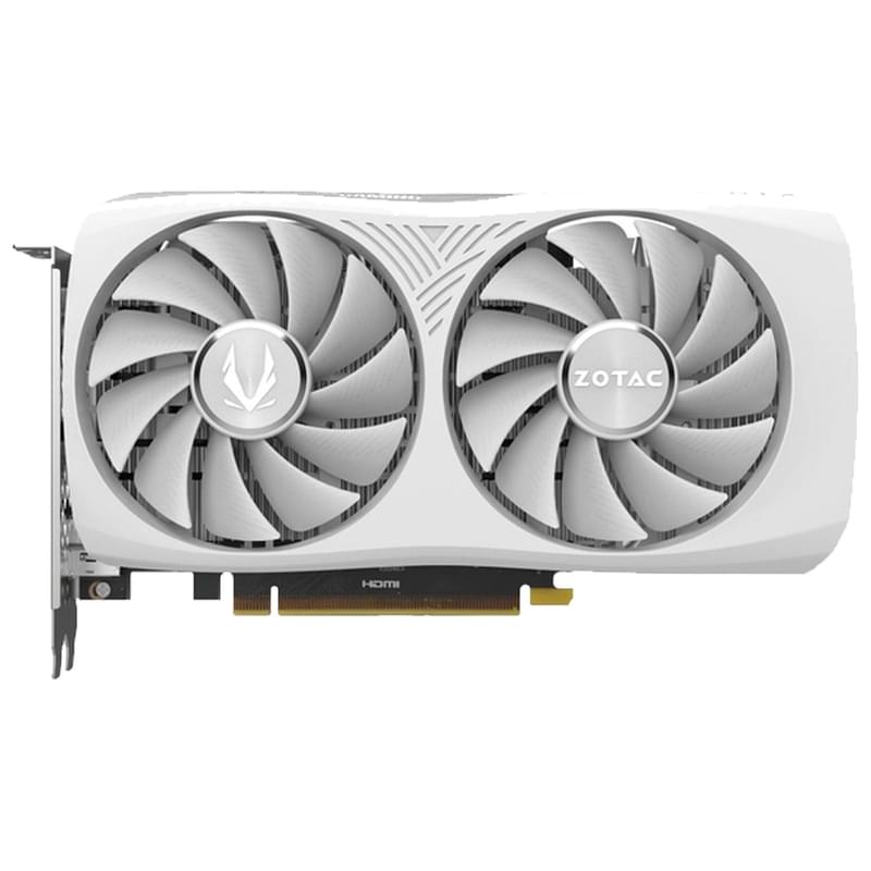 Видеокарта ZOTAC Gaming RTX 4060 Twin Edge OC White Edition 8GB 128bit/G6 (HDMI+3DP)(ZT-D40600Q-10M) - фото #0, Technodom.kz