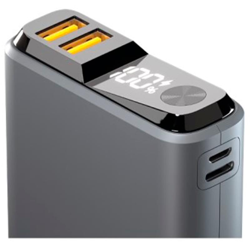 Внешний аккумулятор Olmio QS-10, 10000mAh, midnight (39185) - фото #2, Technodom.kz