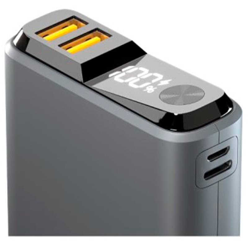 Внешний аккумулятор Olmio QS-10, 10000mAh, midnight (39185) - фото #2, Technodom.kz