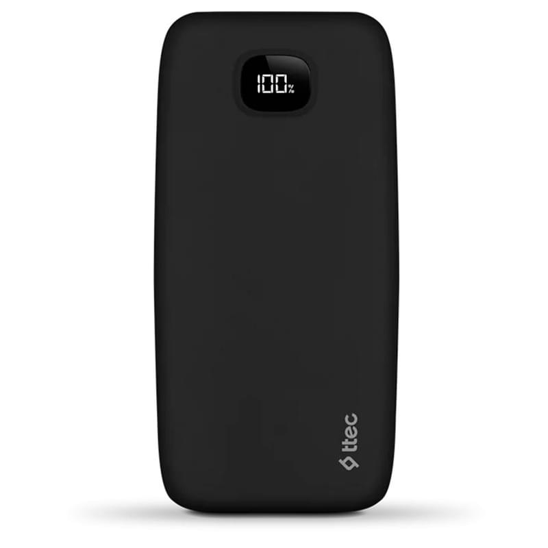 Сыртқы аккумулятор ttec ChargeUp Pro LCD 20.000mAh PD 20W Black (2BB213S) - фото #3, Technodom.kz