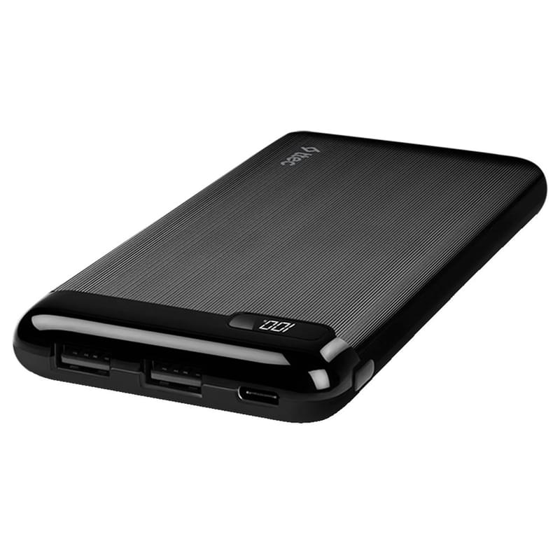 Внешний аккумулятор TTEC PowerSlim LCD 10000 mAh, Black (2BB183S) - фото #0, Technodom.kz