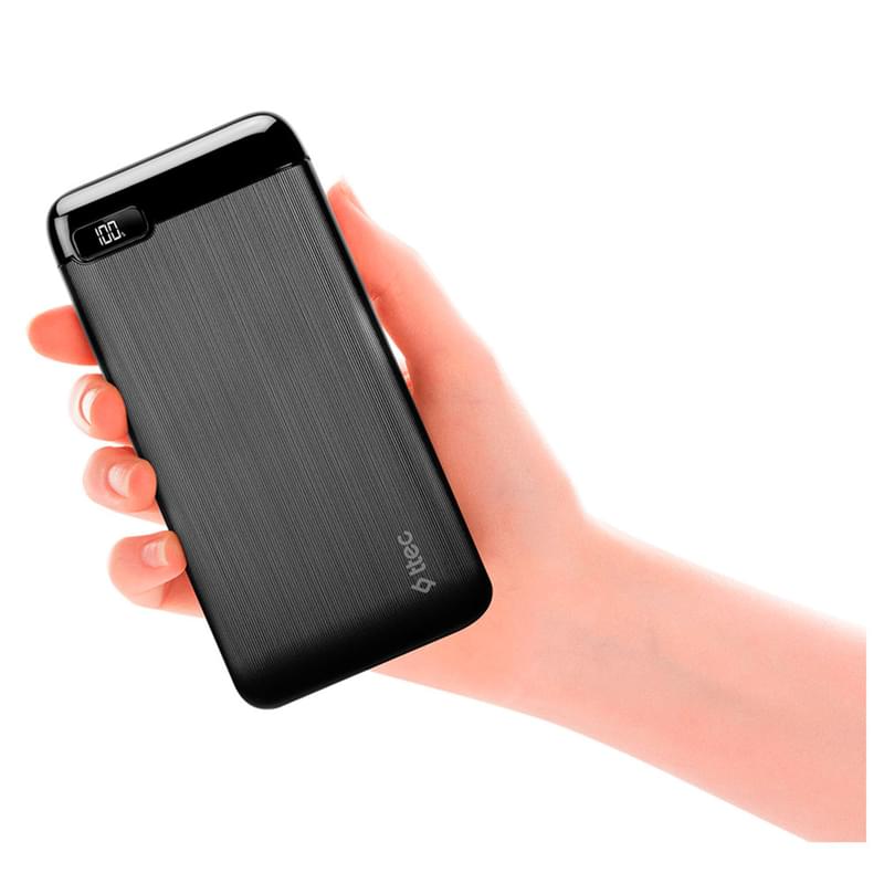Внешний аккумулятор TTEC PowerSlim LCD 10000 mAh, Black (2BB183S) - фото #5, Technodom.kz