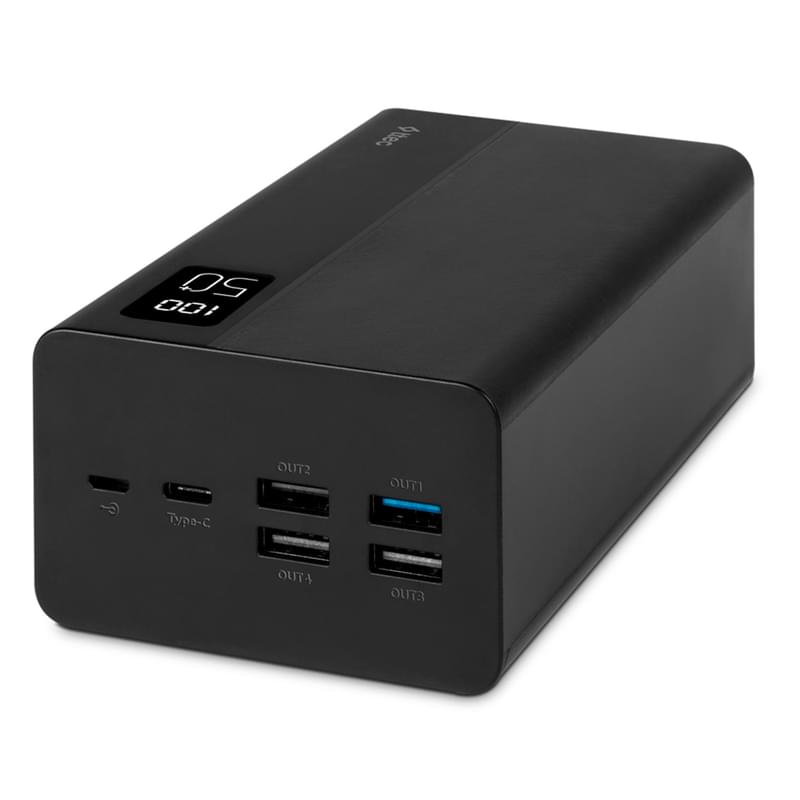 Внешний аккумулятор TTEC ReCharger Mega LCD 50 000 мАч PD 20Вт, Black (2BB197S) - фото #4, Technodom.kz