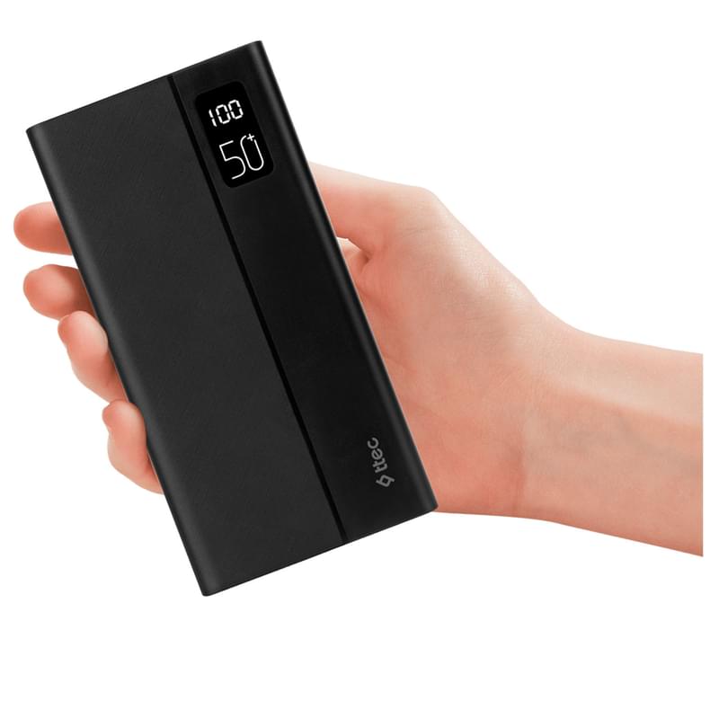 Внешний аккумулятор TTEC ReCharger Mega LCD 50 000 мАч PD 20Вт, Black (2BB197S) - фото #5, Technodom.kz