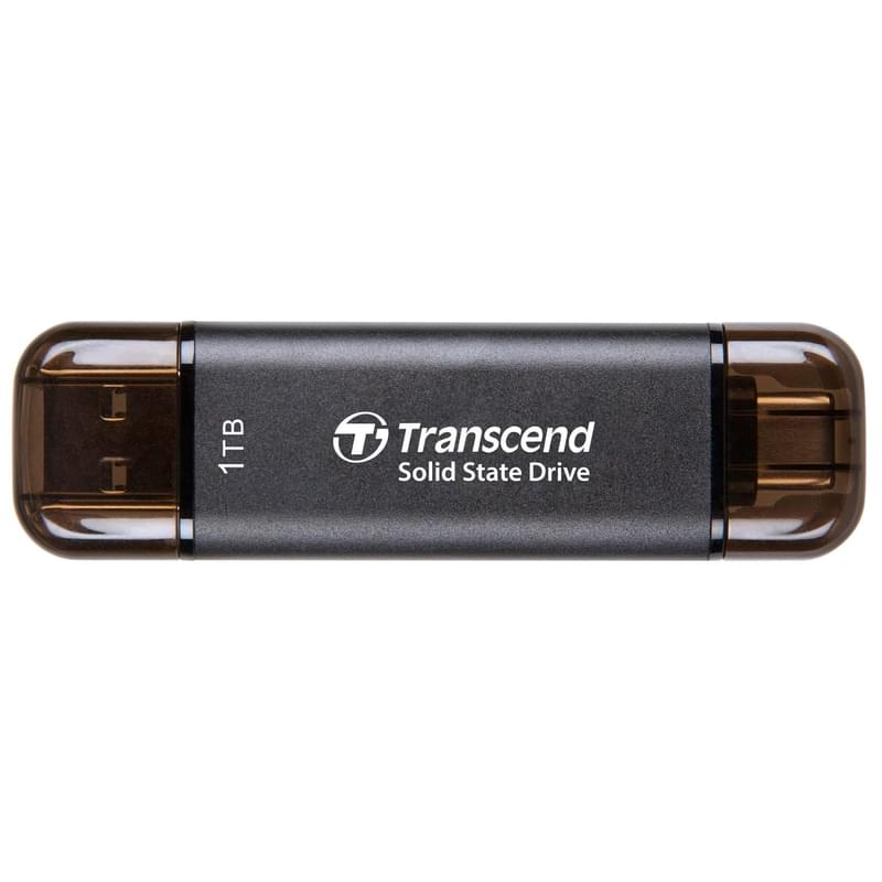 Внешний SSD 1TB , USB 10Gbps, Type C/A ESD310C Transcend (TS1TESD310C) - фото #1, Technodom.kz