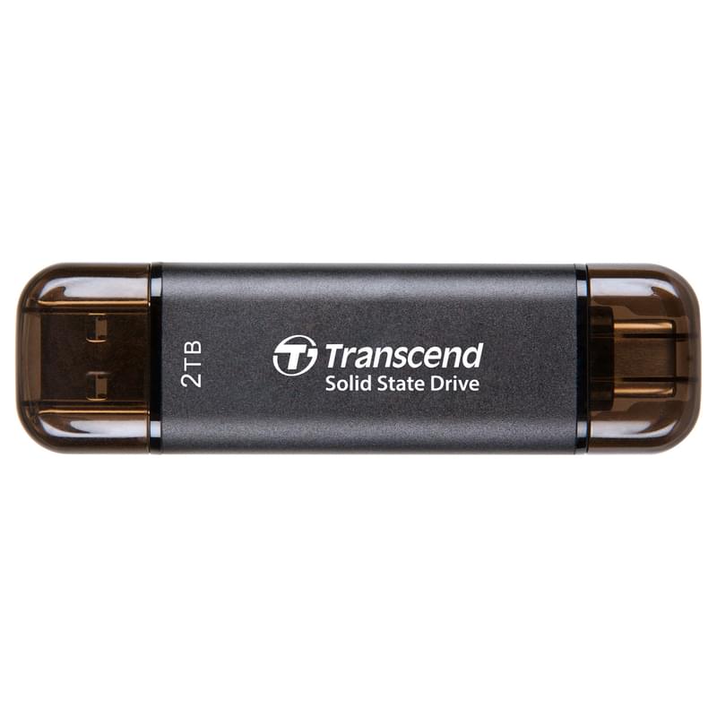 Внешний SSD 2TB , USB 10Gbps, Type C/A ESD310C Transcend (TS2TESD310C) - фото #0, Technodom.kz
