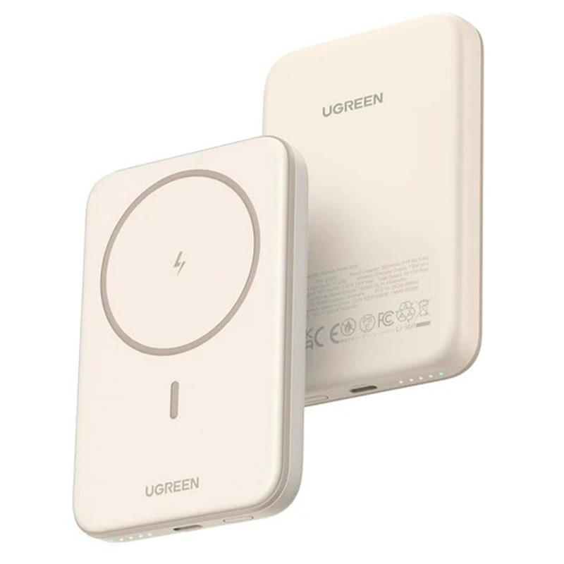 UGREEN Сыртқы аккумулятор 5000mAh 15W 1*USB-C Mini Magnetic Wireless  Power Bank (25207) - фото #1, Technodom.kz
