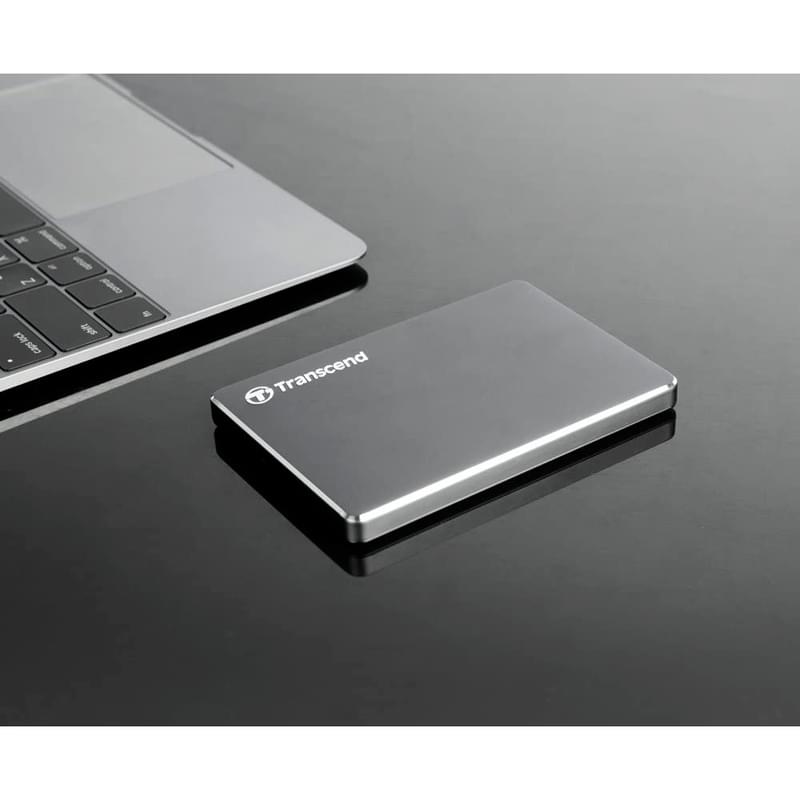 Внешний HDD 2.5" 2TB Transcend StoreJet 25CN3, USB 3.0 (TS2TSJ25C3N) - фото #3, Technodom.kz