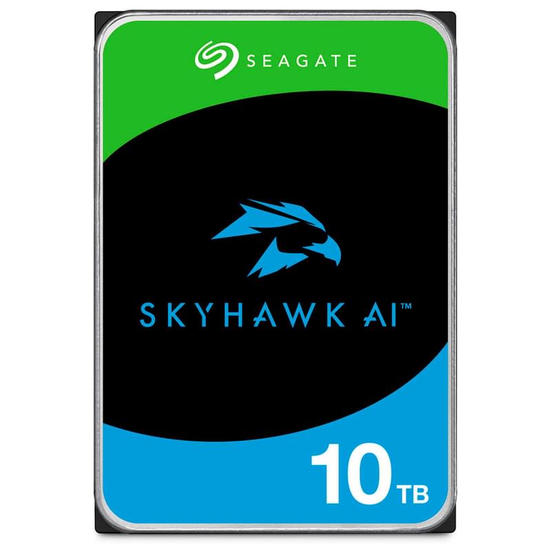 Внутренний HDD 3.5" 10TB Seagate SkyHawk AI SATA-III (ST10000VE001) - фото #0, Technodom.kz