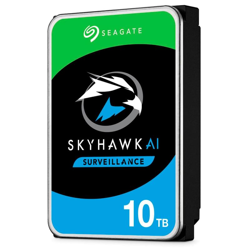 Внутренний HDD 3.5" 10TB Seagate SkyHawk AI SATA-III (ST10000VE001) - фото #1, Technodom.kz