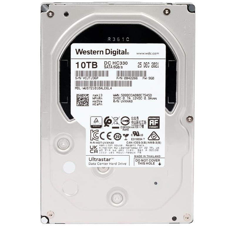 Внутренний HDD 3.5" 10TB Western Digital Ultrastar SATA-III (WUS721010ALE6L4) - фото #1, Technodom.kz