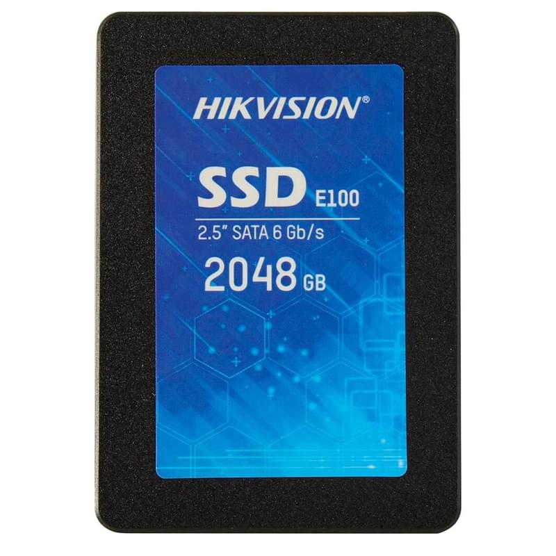 Внутренний SSD 2.5" 7мм 2048GB Hikvision E100 SATA-III 3D TLC (HS-SSD-E100/2048G) - фото #0, Technodom.kz