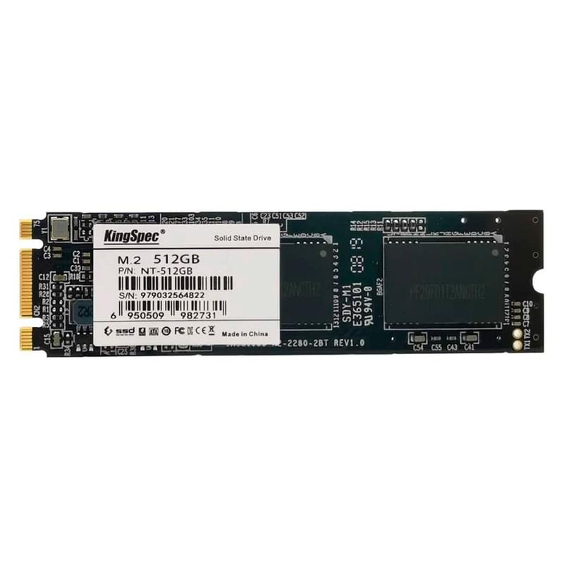 Внутренний SSD M.2 2280 512GB KingSpec NT-512, SATA-III MLC (NT-512) - фото #0, Technodom.kz