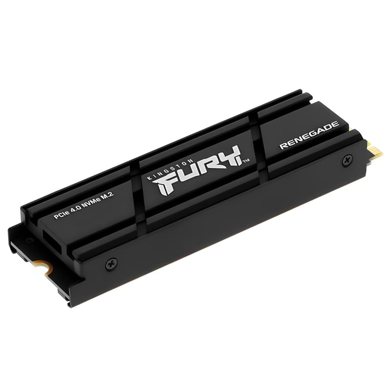 Внутренний SSD M.2 2280 1TB Kingston FURY Renegade PCIe 4.0 x4 NVMe 3D TLC [SFYRSK/1000G] - фото #1, Technodom.kz