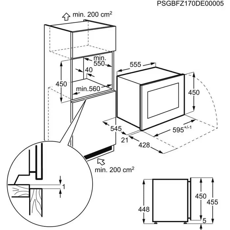 Встраиваемый холодильник для вина Electrolux KBW5X - фото #4, Technodom.kz