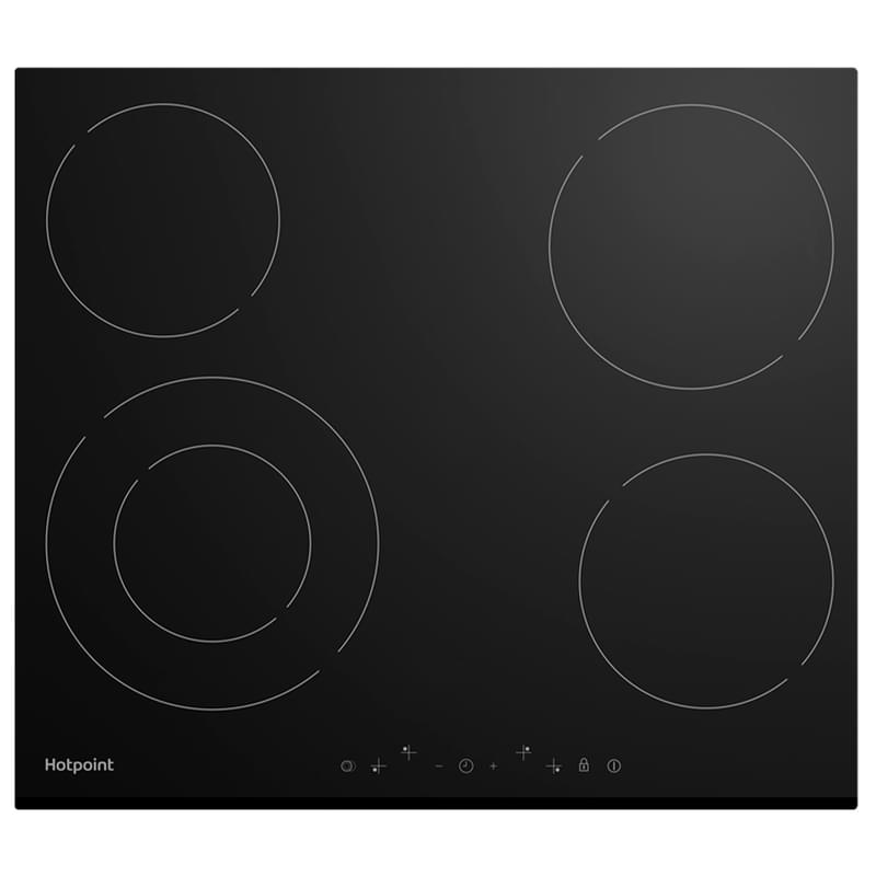 Электрическая варочная панель Hotpoint HR 6T2 B - фото #0, Technodom.kz