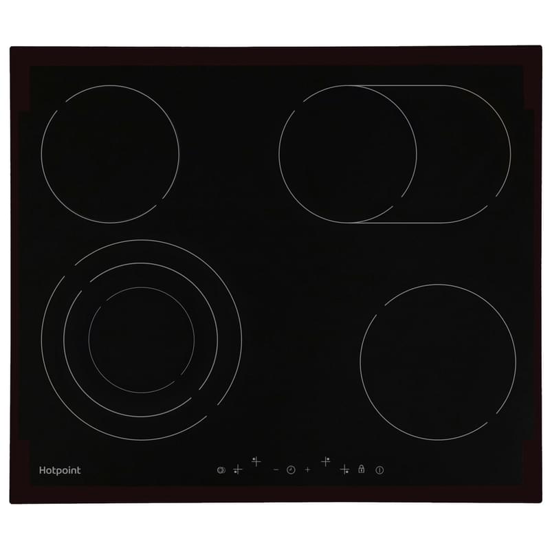 Электрическая варочная панель Hotpoint HR 6T6 B S - фото #0, Technodom.kz