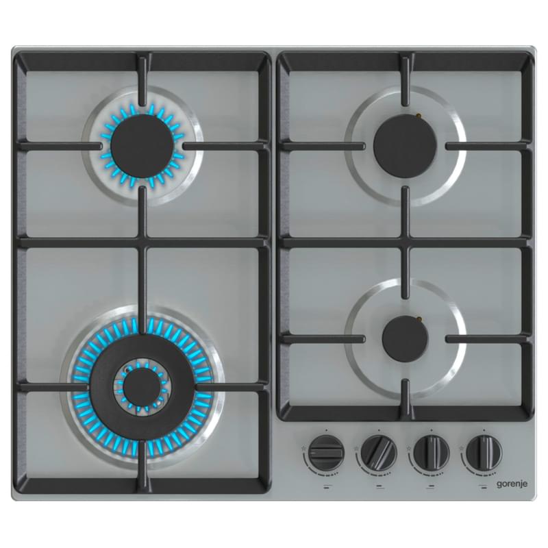 Газовая варочная панель Gorenje GW641EBX - фото #1, Technodom.kz