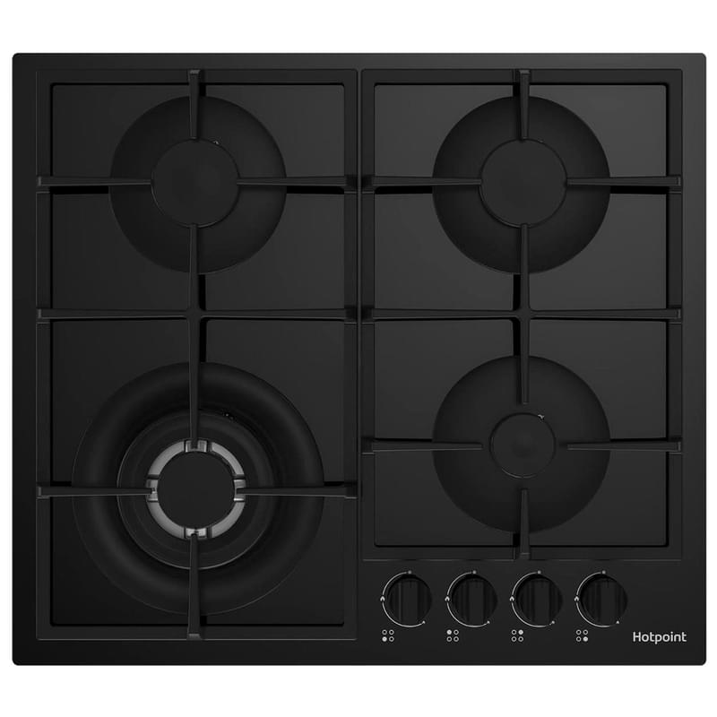 Hotpoint HG 62FA/BK кіріктірілген газ ас пісіру панелі - фото #0, Technodom.kz