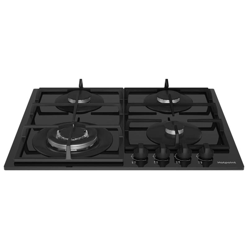 Hotpoint HG 62FA/BK кіріктірілген газ ас пісіру панелі - фото #2, Technodom.kz