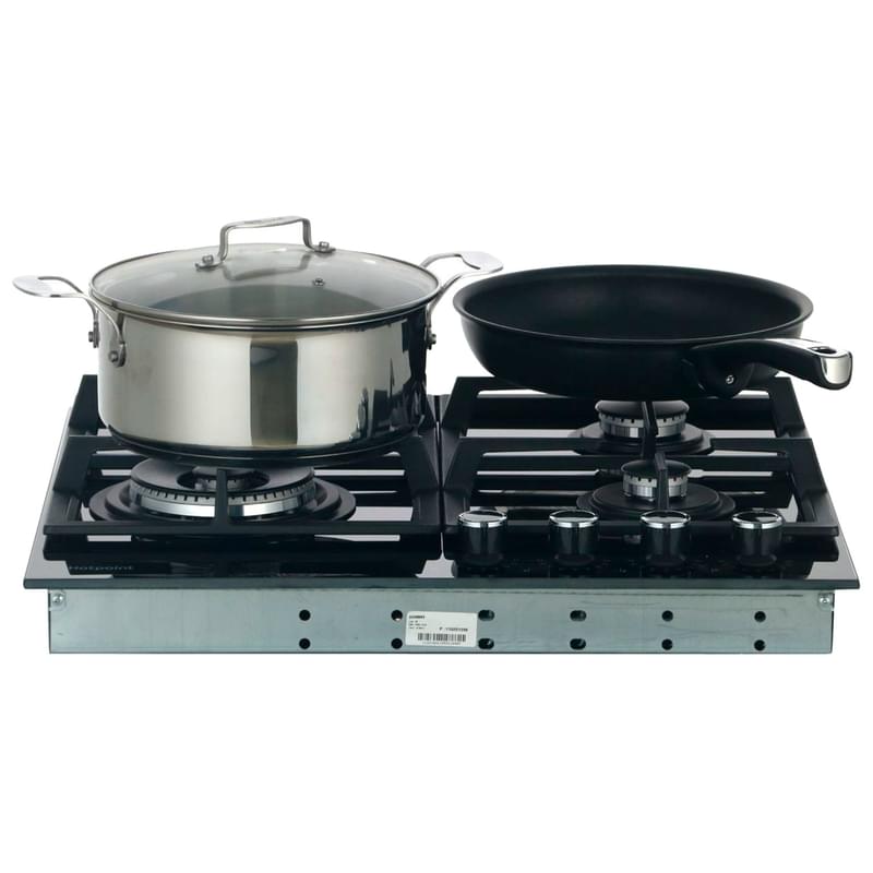 Газовая варочная панель Hotpoint HGS 62F/BK - фото #4, Technodom.kz