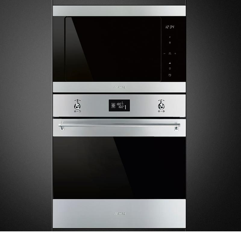 SMEG FMI325X кіріктірілетін қысқа толқынды пеші - фото #3, Technodom.kz