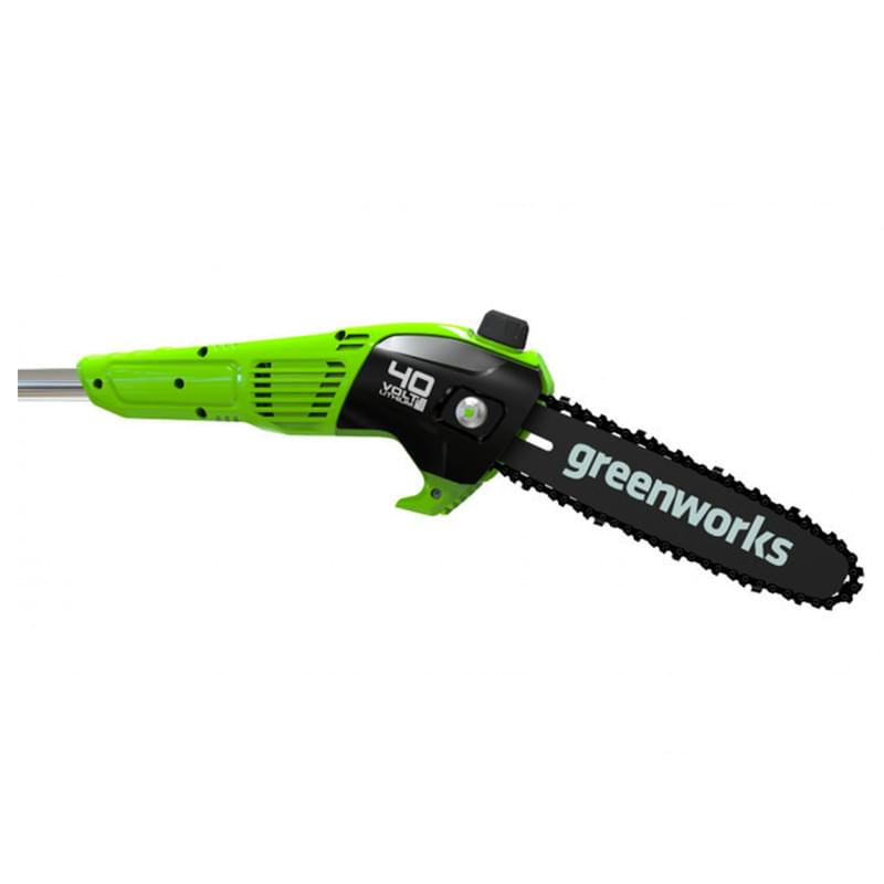 Greenworks аккумуляторлы биік кескіш-бұтақ кескіші 2-еуі 1-де  40V АКБ мен ҚҚ жоқ (1303907) - фото #4, Technodom.kz