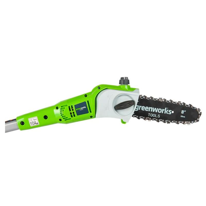 Greenworks G24PS20 24V аккумуляторлы биік кескіш-бұтақ кескіші 20 см АКБ мен ҚҚ жоқ (2000107) - фото #1, Technodom.kz