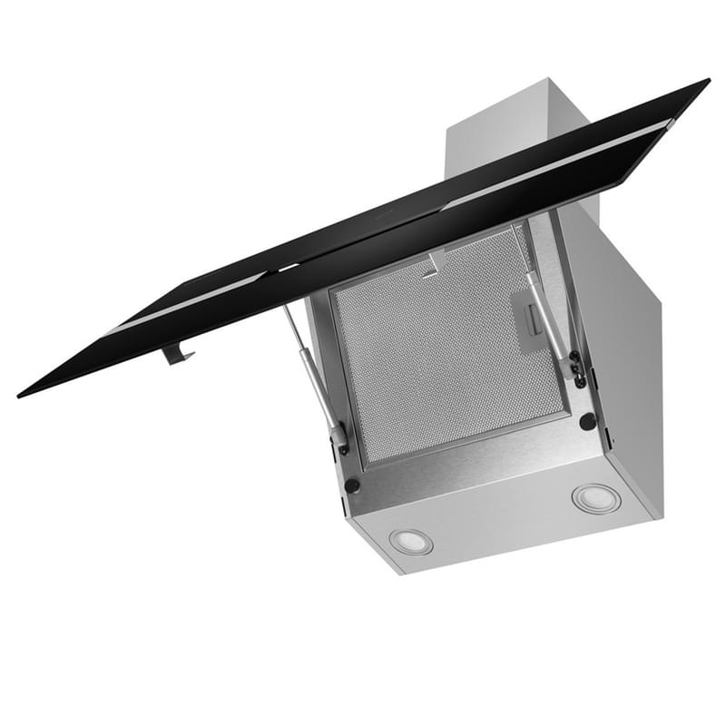 MAUNFELD MERSEY 90 Inox Glass BLACK ауа сорғышы - фото #2, Technodom.kz