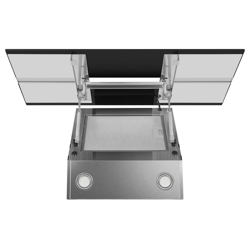 MAUNFELD MERSEY 90 Inox Glass BLACK ауа сорғышы - фото #4, Technodom.kz
