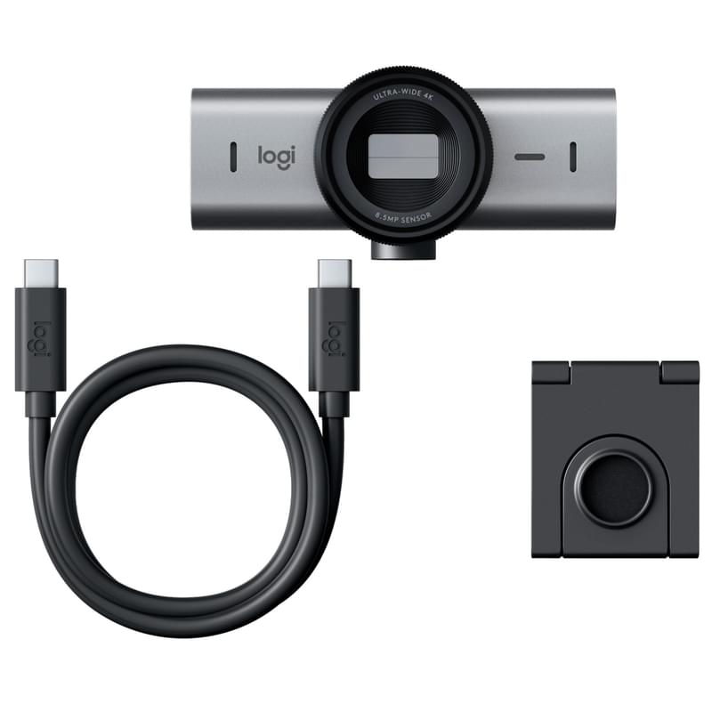 Web Камера Logitech MX Brio 4K, UHD, Graphite (960-001559) - фото #4, Technodom.kz
