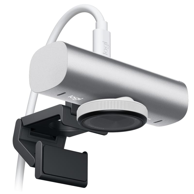 Web Камера Logitech MX Brio 4K, UHD, Pale Grey (960-001554) - фото #2, Technodom.kz