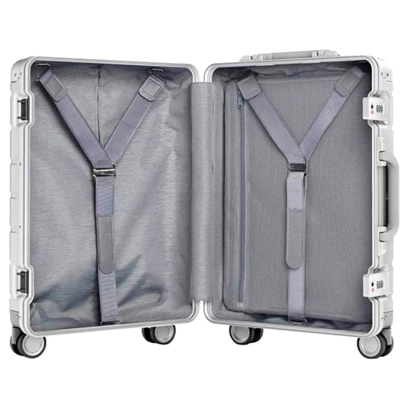 Саяхат сөмкесі Xiaomi Metal Carry-on 20" 31L, 55x38x20, Алюминий қоспасы, Gray (XNA4106GL) - фото #1, Technodom.kz
