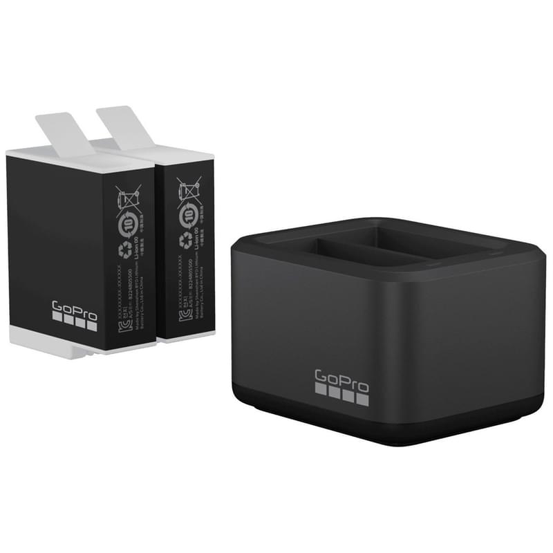Зарядное устройство для двух аккум.батарей GoPro ADDBD-211-EU Enduro Dual Battery Charger+Battery - фото #2, Technodom.kz