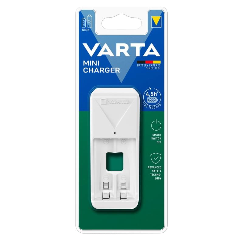Зарядное устройство Varta MINI CHARGER (57656101401) - фото #0, Technodom.kz