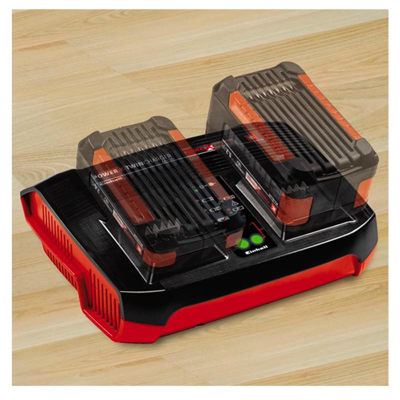 Einhell Power X-Twincharger 3A зарядтау құрылғысы (4512069) - фото #1, Technodom.kz