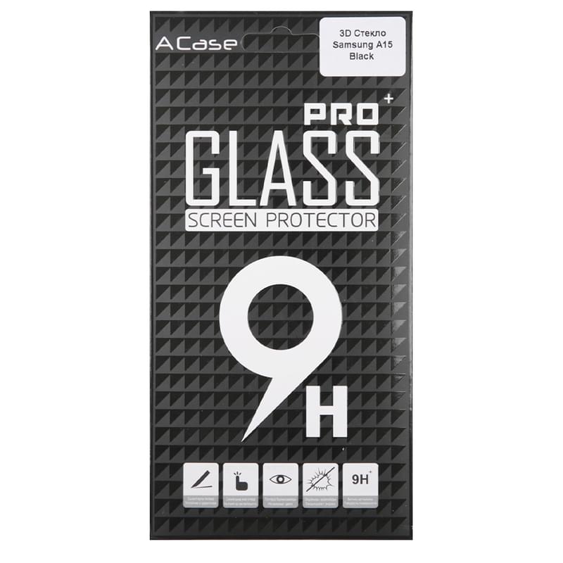 Защитное стекло для Samsung, Galaxy A15, 3D стекло ACASE (Glas-3D-SGA15) - фото #0, Technodom.kz