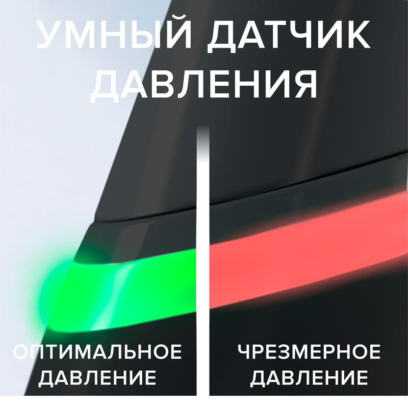 Электрическая зубная щётка Oral-B iO Series 8 Black Onyx, с инновационной магнитной технологией, цветной дисплей, премиальный дорожный футляр, Чёрная - фото #5, Technodom.kz