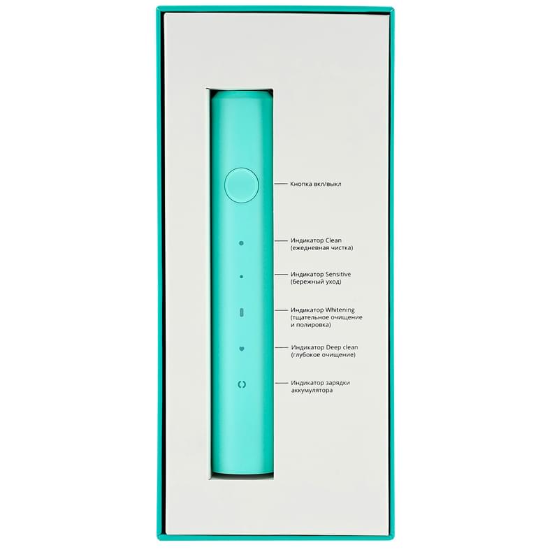 Зубная щетка, зелёный Revyline RL040-6511 - фото #4, Technodom.kz