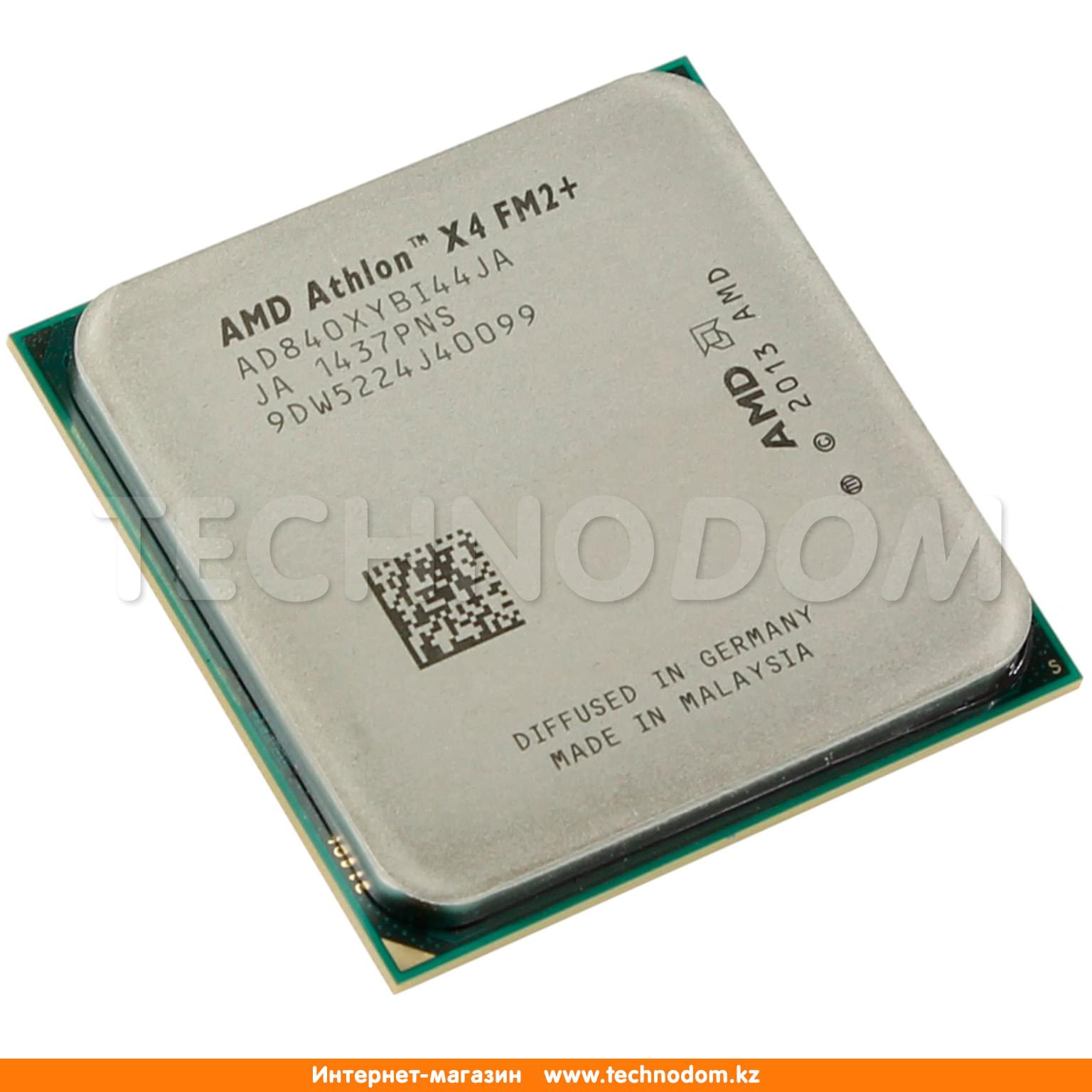 Процессор AMD Athlon X4 840 (C4/T4, 4M Cache, 3.1 up to 3.8GHz) FM2+ OEM -  купить по лучшей цене в Алматы | интернет-магазин Технодом