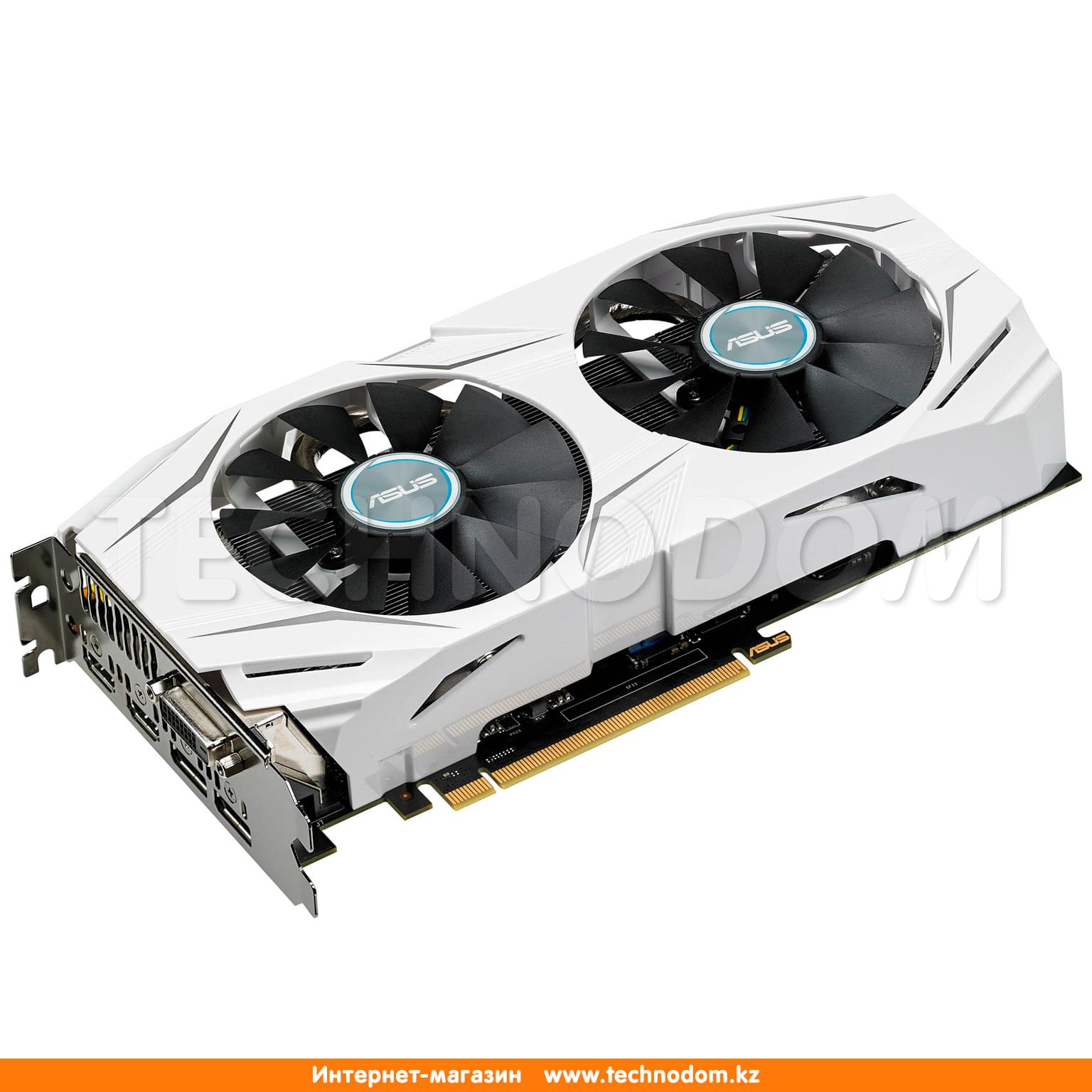 Видеокарта Asus GeForce GTX 1060 6Gb 192bit GDDR5 (DUAL-GTX1060-O6G) -  купить по лучшей цене в Алматы | интернет-магазин Технодом