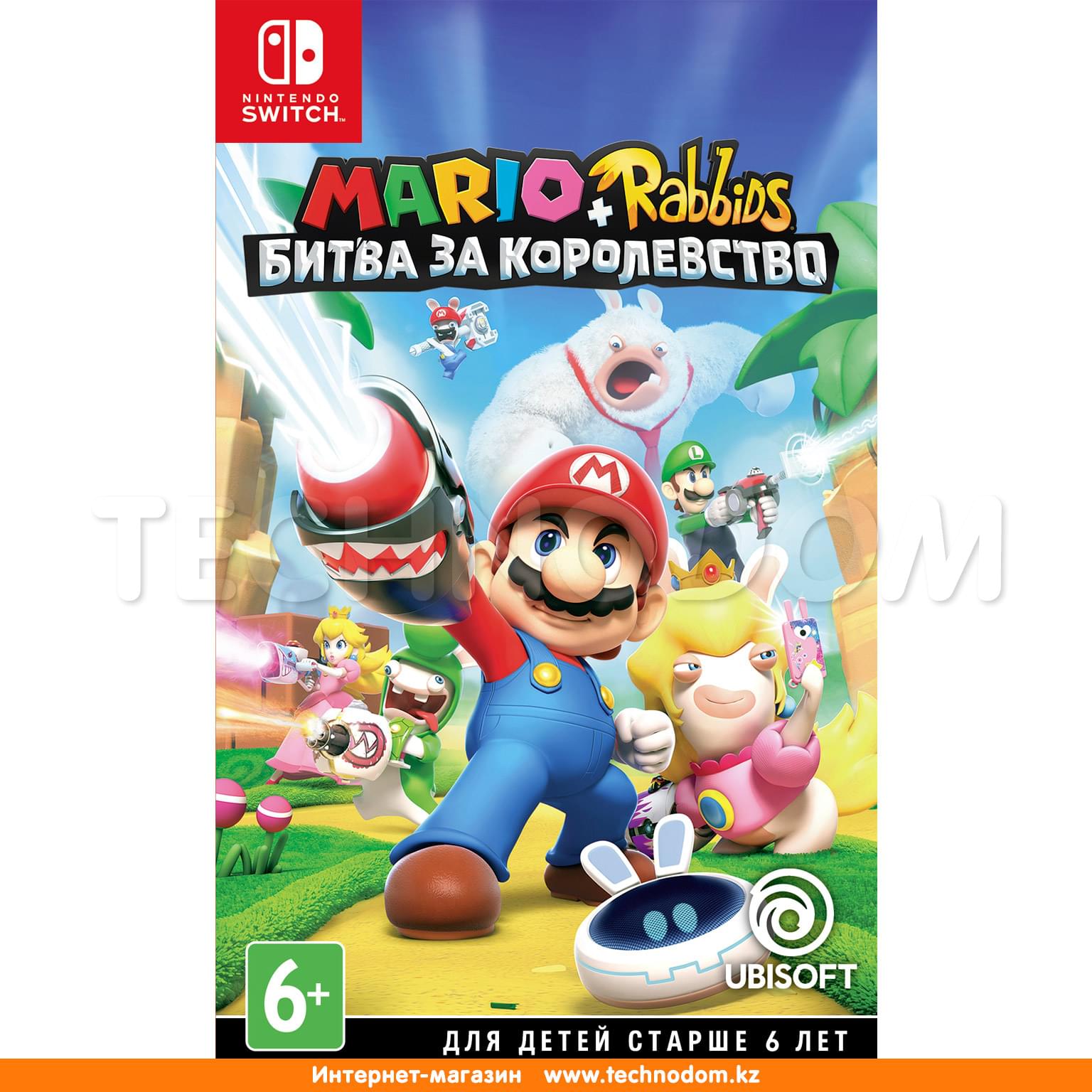 Игра для Nintendo Mario + Rabbids Битва за королевство NS - купить по  лучшей цене в Алматы | интернет-магазин Технодом