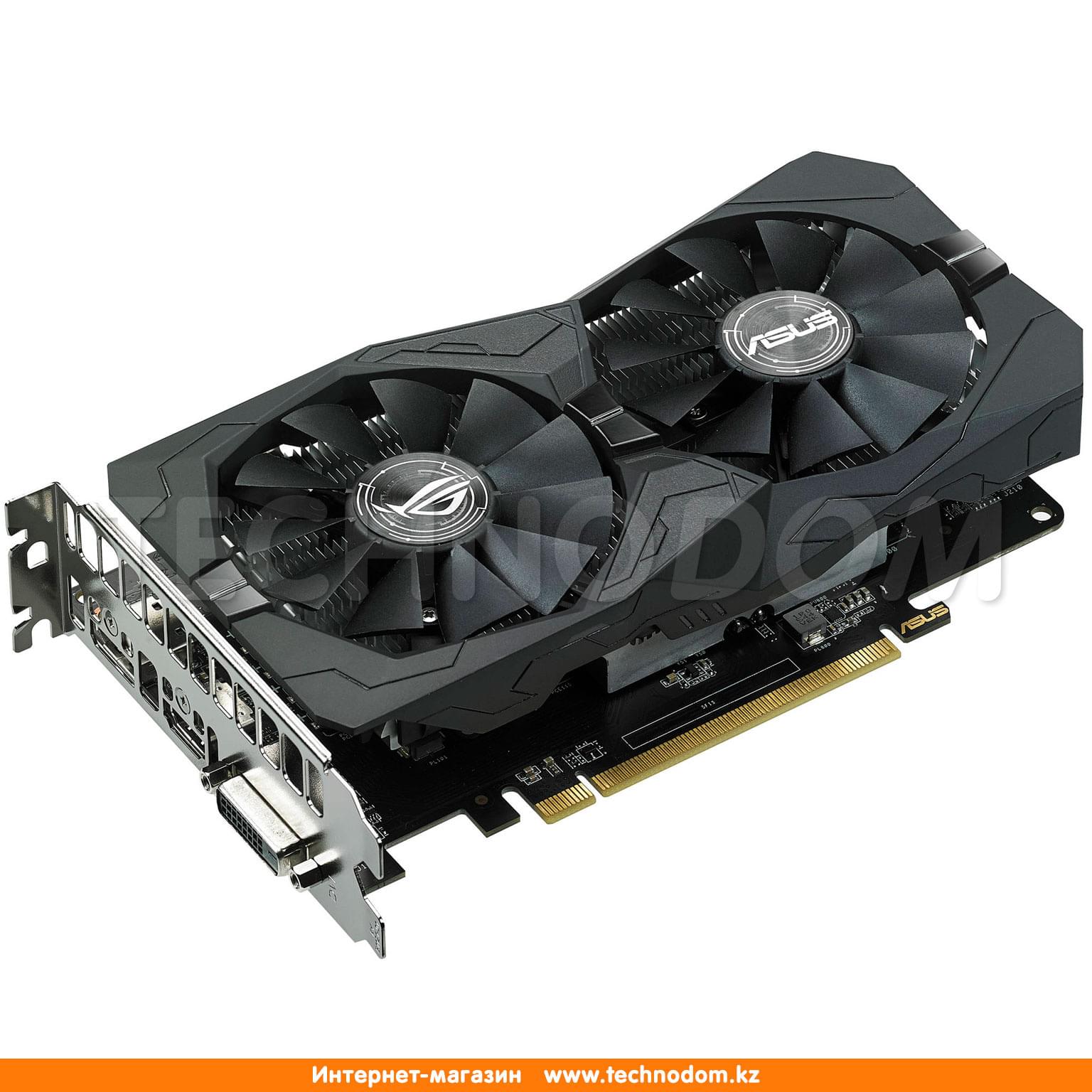 Видеокарта Asus Radeon RX560 4Gb 128bit/G5 (HDMI+DP+DVI-DP) (ROG-STRIX-RX560-O4G-GAMING)  - купить по лучшей цене в Алматы | интернет-магазин Технодом