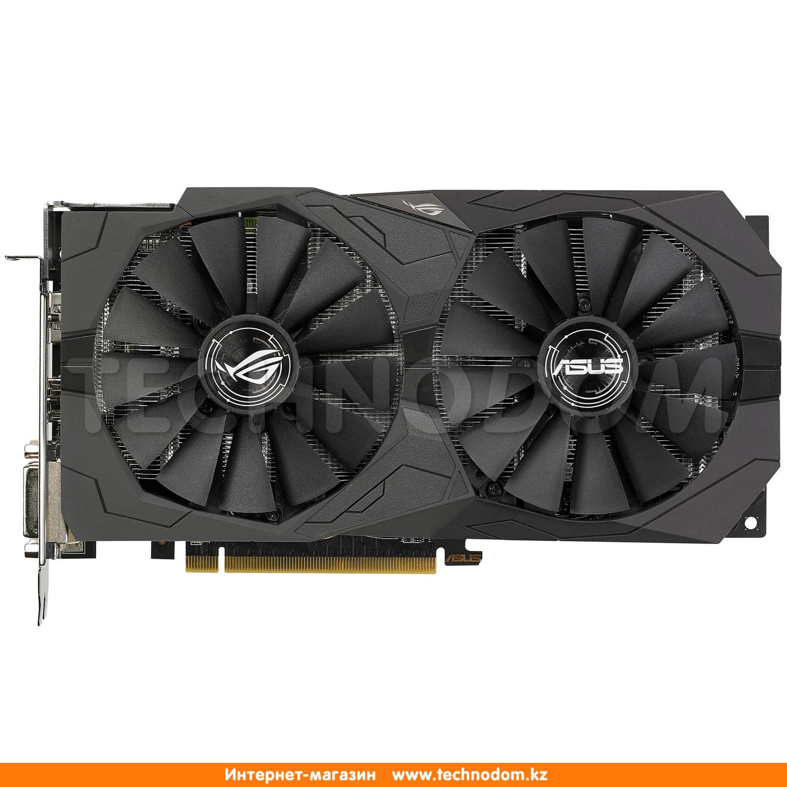 Видеокарта Asus Radeon RX 570 4Gb 256bit/G5 (HDMI+DP+2DVI-D) (ROG-STRIX- RX570-O4G-GAMING) - купить по лучшей цене в Алматы | интернет-магазин  Технодом